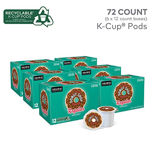 The Original Donut Shop Keurig SingleServe KCup Pods, Regular Medium