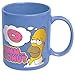 The Simpsons Homer Mmm? Donut Blue Ceramic Mug
