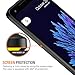 Trianium CLARIUM Series Case for Google Pixel 2 XL (2017) Premium Pixel 2 XL Phone Case Clear Cover [Shock Absorption TPU +PC Back] Reinforced Corner Cushion/Scratch Resistant Protection -Black/Clear