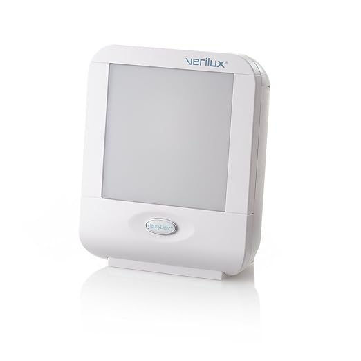 Verilux HappyLight Compact Personal, Portable Light Therapy Energy Lamp