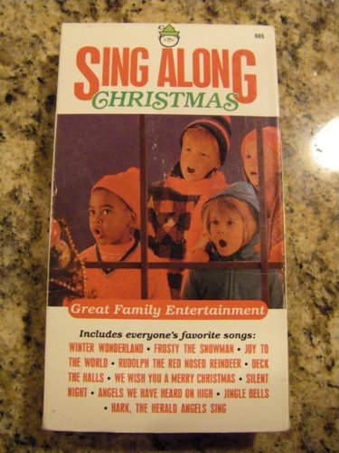 Sing Along Christmas Vhs]