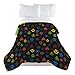 Dreamworks Form Voltron Comforter, Twin, Black/Grey/Yellow/Red/Green/Blue