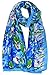 Luxurious 100% Charmeuse Silk World Famous Oil Painting Collection Long Scarf Shawl with Hand Rolled Edge, Monet's