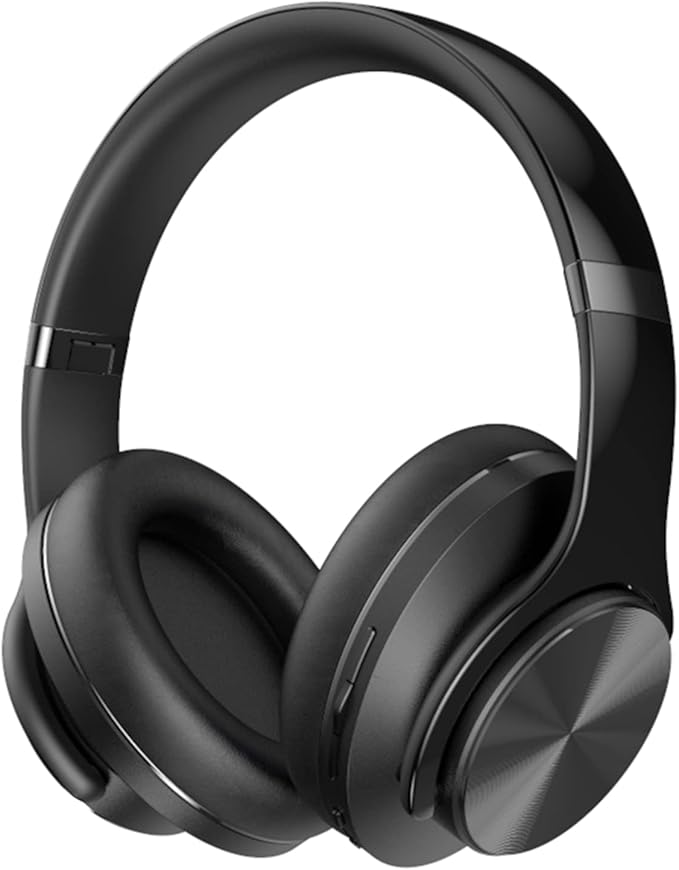 DOQAUS Bluetooth Wireless Headphones Over Ear, 52 Hours Playtime