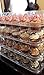 Decony 24 Compartment cupcake containers plastic disposable Cupcake Boxes muffin carrier - Great for high topping - 5 pc. - 24 slot each - Plus White standard size baking cups