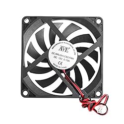 12V 2-Pin 80x80x10mm PC Computer CPU System