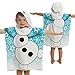 Disney Frozen Olaf Cotton Hooded Poncho Beach/Bath/Pool Towel