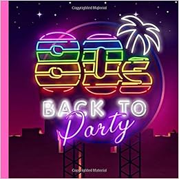 80s Party Guest Book Beautiful Pool Birthday Party Guest Book To Keep As A Memory Keep Sake And Treasure Forever 80s Theme Party Supplies 1980s Themed Party Decorations Volume 1 Parties Love