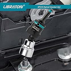 Libraton Swivel Socket Set, Impact Swivel Socket