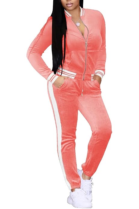 Amazon.com: Conjunto de sudadera sexy de terciopelo para mujer, sudadera  con capucha y pantalones rectos, conjunto de 2 piezas, Gris, S : Ropa,  Zapatos y Joyería