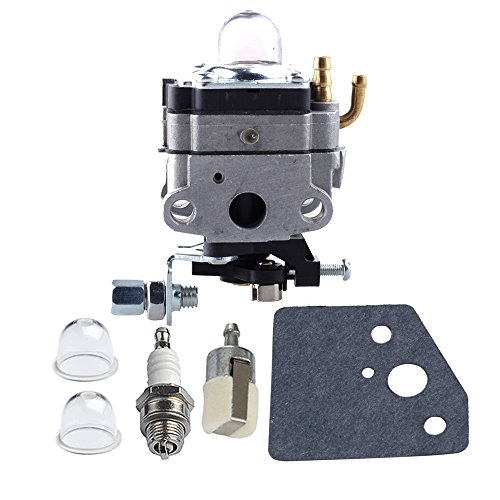 HIPA 62128-81010 Carburetor with Primer Bulb Fuel Filter Spark Plug for Shindaiwa C282 T282X T282 Trimmer Brushcuter