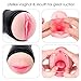 ZEMALIA Male Masturbators Adult Sex Toys 2 in 1 3D Realistic Pocket Vagina Pussy and Mouth Masturbator Cup with Teeth and Tongue Masturbation Sleeve Stroker for Menthumb 1