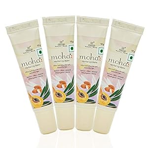 moha: Herbal Lip Balm, 10gm (Pack of 4)