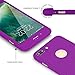 iPhone 7 Plus case, VPR 2 in 1 Ultra Thin Full Body Protection Hard Premium Luxury Cover [Slim Fit] Shock Absorption Skid-Proof PC case for Apple iPhone7 Plus (5.7inch) (Purple)
