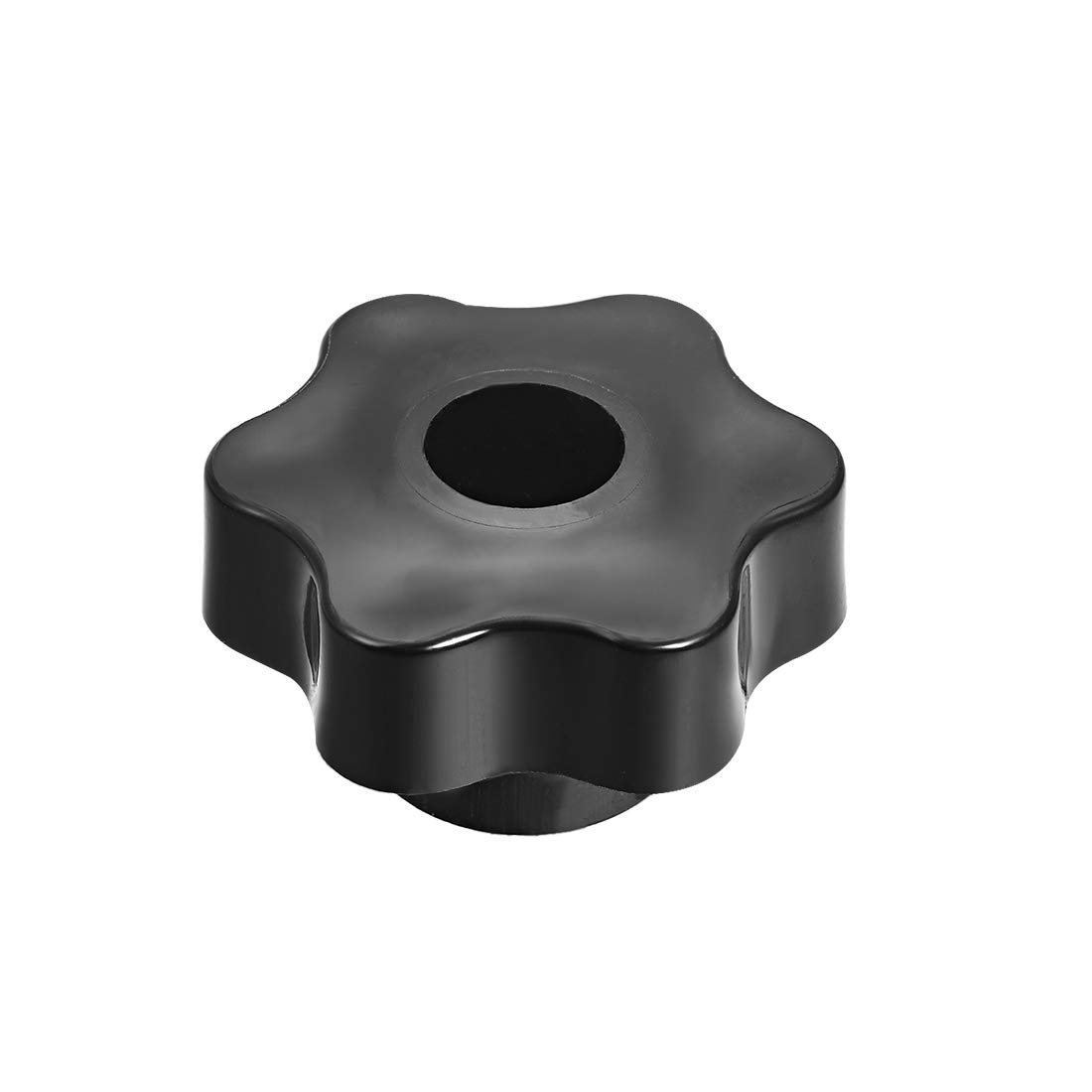 uxcell Clamping Handle Screw Knobs Handle M8 Threaded Through Hole Star-Shape