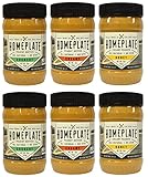 HomePlate Peanut Butter (Six Jars) Mixed Flavors