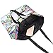 newplenty Beach Tote Bags Travel Totes Bag Shopping Zippered Tote for Women Foldable Waterproof Overnight Handbag