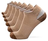 No Show Socks 6-Pack Size 5-11 For Men And Women Cotton