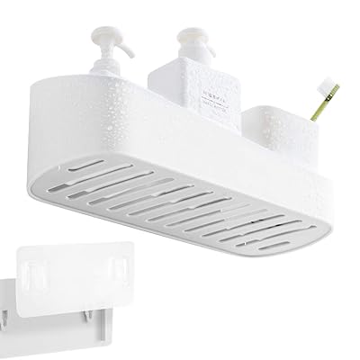 UUSHER Bathroom Shelf Adhesive Shower Caddy