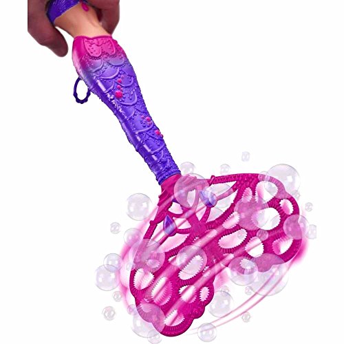 Bubble Blowing Mermaid Doll with Real to Blow Bubbles