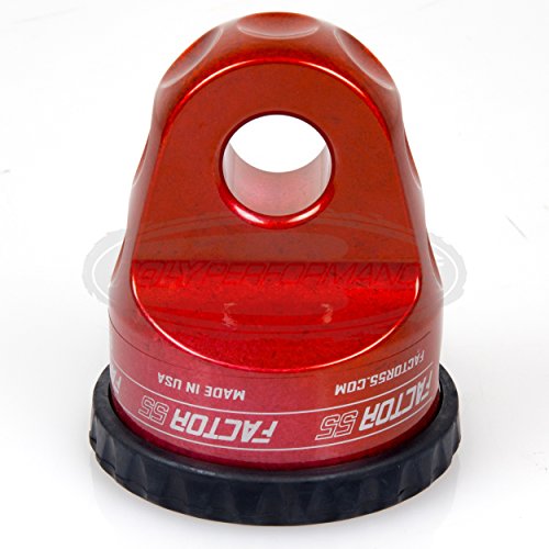 Factor 55 0001501 Shackle Mount, Red, Rated for up to 16,000 LB Winch - Image 3