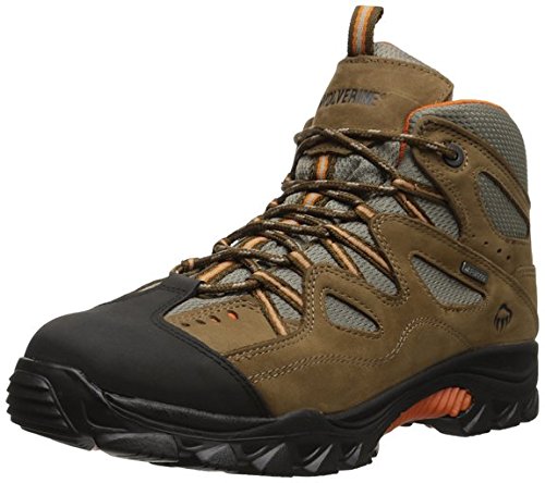 Wolverine Men's Durant Waterproof Steel-Toe EH Work Boot Light Brown / Orange 13.0 / EW and Work Sock Bundle Wolverine Men's Durant Waterproof Steel-Toe EH Work Boot Light Brown / Orange 13.0 / EW and Work Sock Bundle