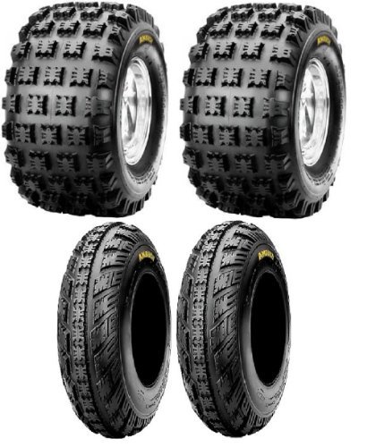 NEW Front & Rear ATV 4 Tires Tire Set 20X10/9 21X7/10 20x10x9 21x7x10 Honda 250R 400EX 450R ATC TRX Yamaha Raptor YFZ450