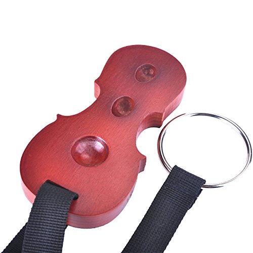 WOGOD Hardwood Endpin Anchor / Cello Endpin Rest / Cello Endpin Stopper (Dark Red)