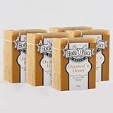 Handmade 100% Raw Goat Milk Oatmeal 'n Honey Soap