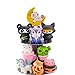 BeYumi Slow Rising Toy, Unicorn, Hamburger, Ninja, Cat Squishy Toy, Kawaii Jumbo 6 Pcs Squishy Toy, Cream Scented Simulation Cute Animals Toys Gift for Kids Lovely Stress Relief Toy