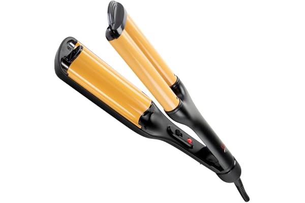 CHI Ceramic Triple Waver Iron, Curling Iron Creates Long-Lasting Frizz-Free, Waves & Curls for All Hair Types