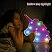 AIZESI Colorful Unicorn Light,Neon Unicorn Marquee Sign,Unicorn Lamp Party Supplies,Unicorn LED Night Light Wall Decoration Room Decor for Little Girls,Living Room,Bedroom as Kid's Gifts