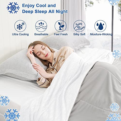 PHF Clever Cooling Blanket Queen Size, ArcChill Cool Summer Blanket