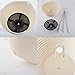 HMANE Hanging Flower Plant Pot, Chain Plastic Basket Planter Holder Patio Home Decoration