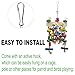 Coppthinktu Bird Toys for Parrots, Wooden Parrot Toys, African Grey Hanging Toy, Bird Chewing Toy, Bird Cage Bite Toys, Bird Block Knots Tearing Toy for Small Medium Large Parrots and Birdsthumb 4