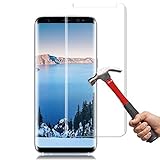 Samsung Galaxy S8 Tempered Glass Screen Protector, Wtbone - 9H Hardness,Anti-Fingerprint,Anti-Scratch,Ultra-Clear,Bubble Free Screen Protector for Galaxy S8