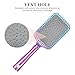 Hair Brush Set - Professional Round, Vent and Paddle Hairbrush for All Hair Types, Mermaid/Ombre by Lily England