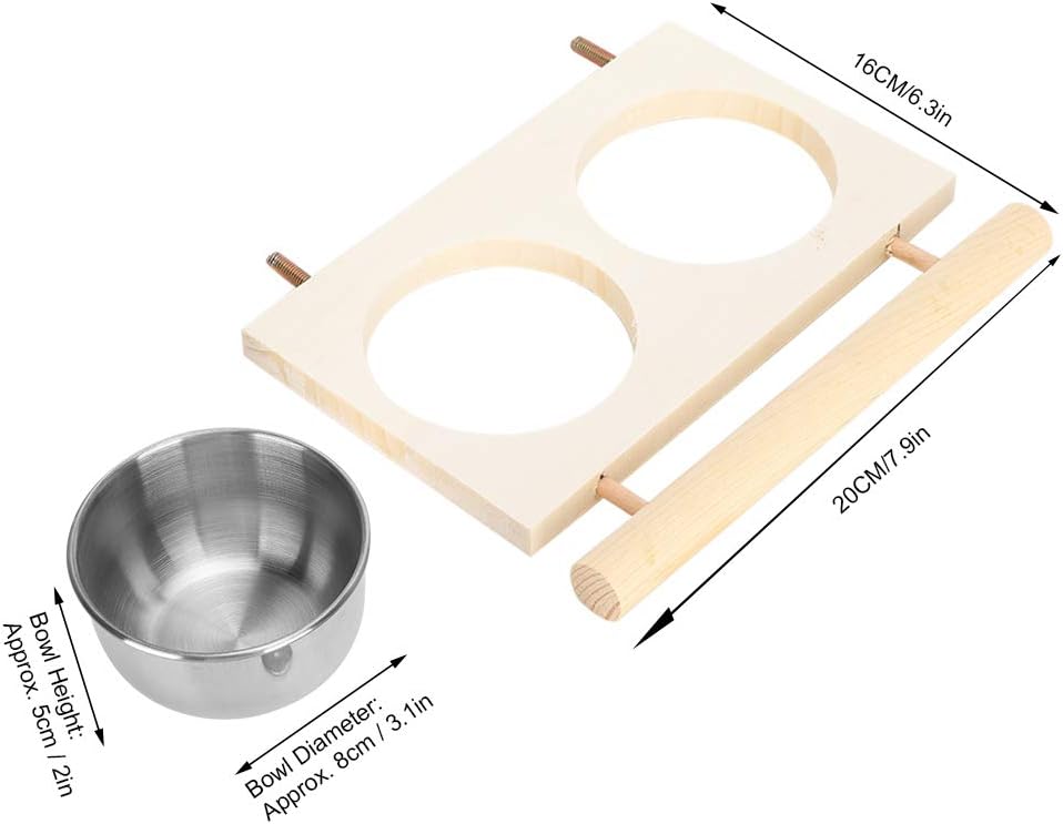 2 PCS Bird Feeding Dish Cups - Image 4