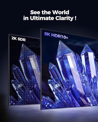 Silkland 10K 8K HDMI 2.1 Cable Certified, [4K@240Hz 144Hz 120Hz, 8K@60Hz] Ultra High Speed HDMI Cable 48Gbps (Upgrade Braided), HDR 10+, eARC, HDCP 2.3, Compatible for Xbox/PS5/PS4/Roku TV-6.6ft