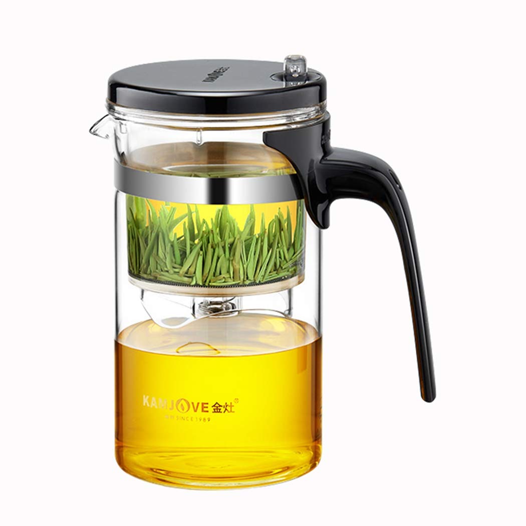 Photo 1 of Kamjove Detachable Filter Glass Tea Pot 500ML?16.9OZ Borosilicate Heat Resistant Teapot