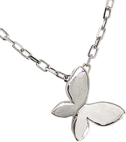 Amazon ジュエリーアイ ちょうちょ ペンダント ネックレス プラチナ900 プラチナ850 蝶 アクセサリー Pt900 Pt850 ネックレス 通販