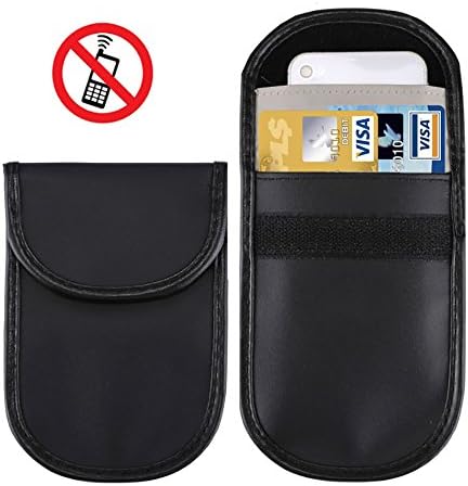 RFID Signal Blocking Bag Pouch Wallet Case Holder - Anti Tracking, Anti Spying, Card Holder Pocket, Anti Radiation