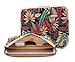 KAYOND Canvas Water-Resistant for 13-13.3 Inch Laptop Sleeve Case Bag (13-13.3 Inches, Forest Series Black)
