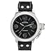 TW Steel Men's TWA201 Automatic Stainless Steel Case Black Leather Strap Watch