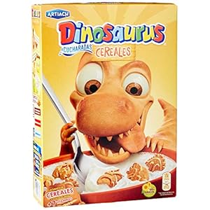 Artiach, dinosauruskoekjes ontbijtgranen in handig lepelformaat, 350 g