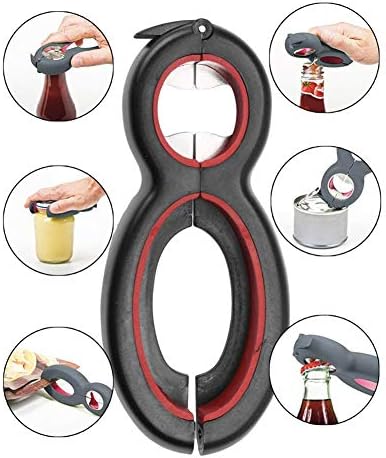 Infgreate Practical Portable Kitchen Tools Multifunction Jar Can Bottle Opener Lid Twist off Remover Kitchen Gadget Tool