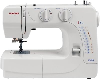 Janome J3-20 Sewing Machine Waterproof IPX7 Top-Mounted Controls