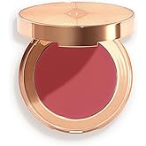 Charlotte Tilbury Pillow Talk Lip & Cheek Cream Blush - Hydrating Face Makeup with a Dewy, Sheer Finish - Enriched with Vitamin E & Beeswax to Soften Skin