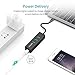 USB C HUB, UCOUSO 4 in 1 USB C to 3 USB 3.0 HUB, USB Type C HUB with 60W PD Power Delivery Charging Port, Portable Multiport USB C to Power Delivery Charging Port Adapter for MacBook Pro and More