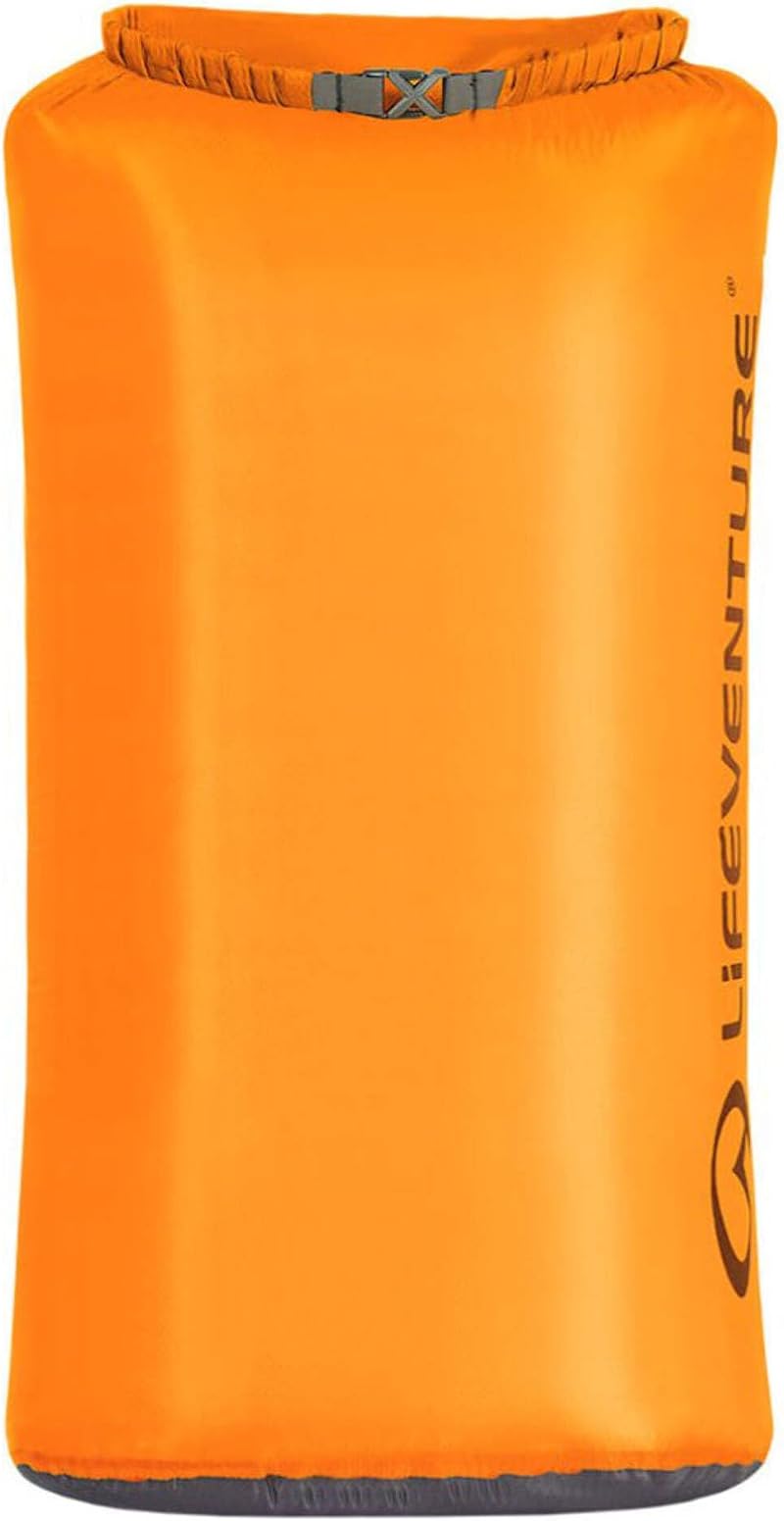 Lifeventure Ultralight 75 Litre Dry Bag Siliconized Ripstop PU Sealed Seams
